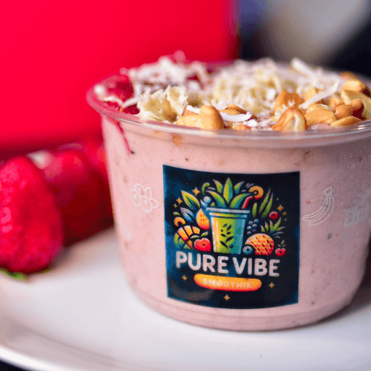 Stawberry-Banana Chunk Bowl